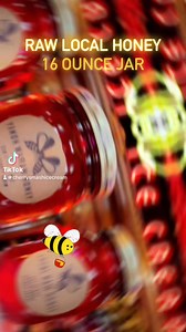 RAW LOCAL HONEY! 🐝🍯#rawlocalhoney #wildflower #honeybees #honey | Cherry Smash