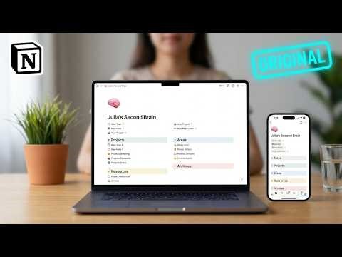 The OFFICIAL Notion Second Brain Setup