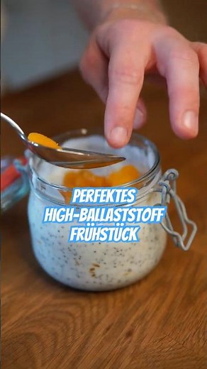 Perfektes Ballaststoff-reiches Frühstück