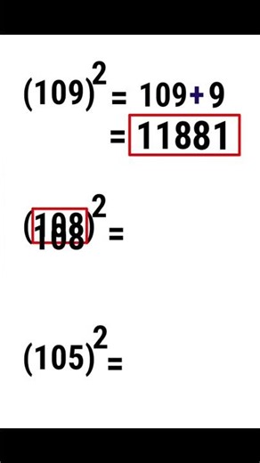 Square Trick | Squares having zero in middle | with bhaiya