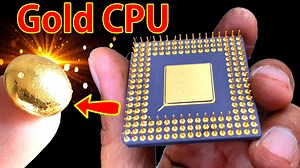 how to gold 24k recovery from computer cpu processors. 👉👉👉 www.youtube.com/@MakeGold/videos How much gold can be recovered from a CPU? A computer contains about 0.2 grams of gold, valued at about $12. Each laptop has 0.006 grams of gold, and you’d need 7,500 such devices to get a kilo of gold. #cpu #computer #gold24k | Archimedes Channel