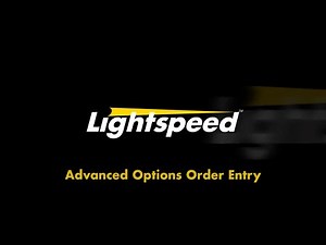 Advanced Options Order Entry on Lightspeed Trader