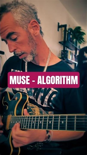 Muse - Algorithm synth on guitar #muse #mattbellamy #guitarsolo #synthwave