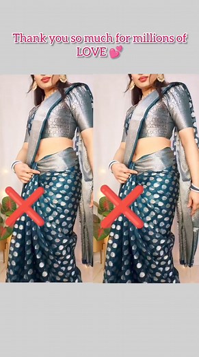 26K views · 269 reactions | Remix video  Full Cover Side Fitting tutorial for curvy Ladies  #saree #sareedraping #beautynstyle | Beauty n Style | Facebook