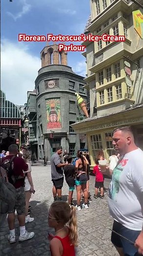 Universal Studios - Harry Potter - Florean Fortescue's Ice-Cream Parlour! #icecream #harrypotter