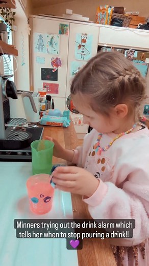 831 reactions · 89 shares | Four-year-old Minnie has already mastered using our liquid level indicator to pour her favourite drink! Find audible and vibratory liquid level indicators in our online shop: rnib.in/LiquidLevel | RNIB | Facebook