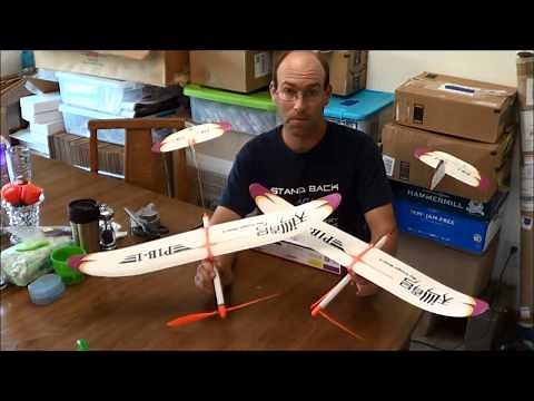 P1B-1 Sky Voyager - Complete Build of the Best Rubber Powered Airplane