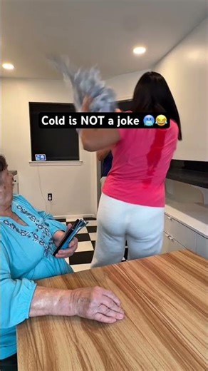 He Tried a Cold Water Prank…