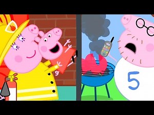 Peppa Pig Becomes a Firefighter for a Day 🐷🚒