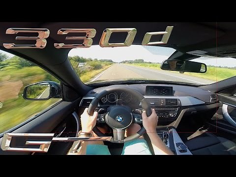 BMW 3 Series GT 2017 330D ACCELERATION & TOP SPEED on AUTOBAHN Test Drive