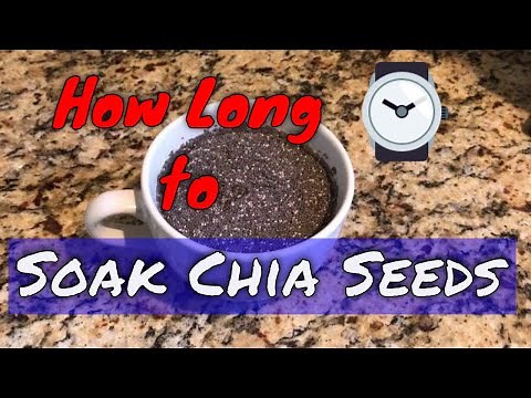 How Long to Soak Chia Seeds in Water or Milk [Soaking Chia Seeds Overnight or Quick] How Much Time?