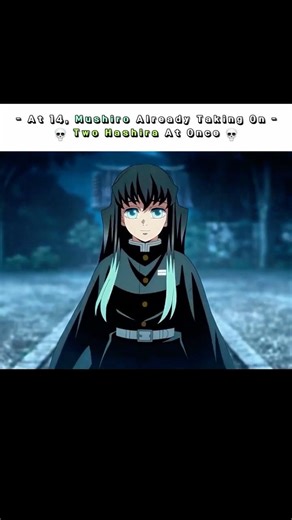At 14 years old he can fight 2 Hashira at once | Mushiro | #anime