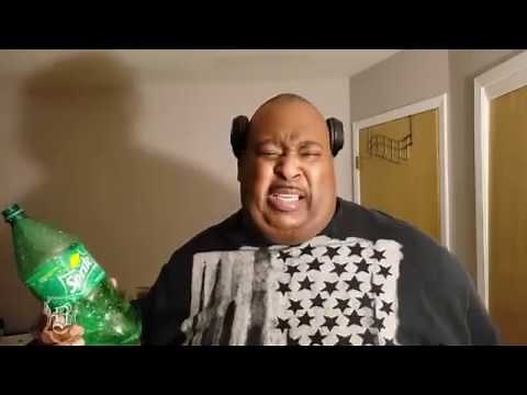 BadlandsChugs burping from 2 liter Sprite & Banana challenge