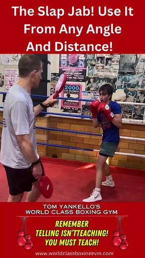 34 reactions | The slap jab is a great jab to use in order to dictate...