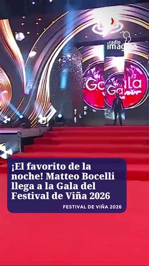 Matteo Bocelli brilla en la Gala del Festival de Viña 2026