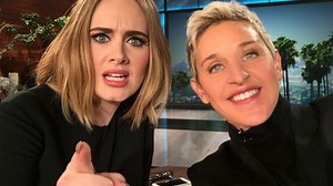 Adele tuvo su revancha en el programa de Ellen DeGeneres y fue genial