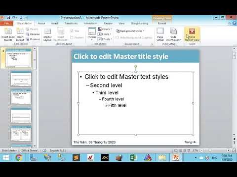 Lesson 8 - How to use Slide Master most fully in PowerPoint