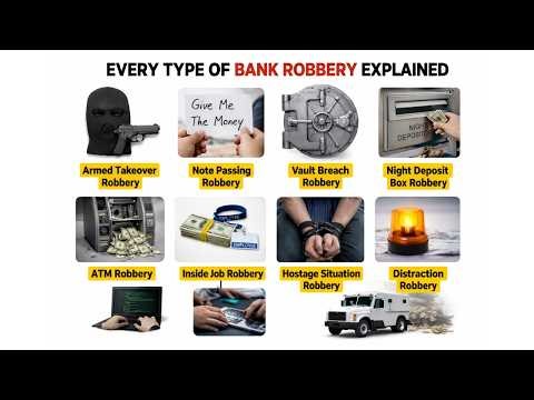 EVERY TYPE OD BANK ROBBERY EXPLAINED. BY THE EXPLANAVERSE#videos #explained #theexplanaverse
