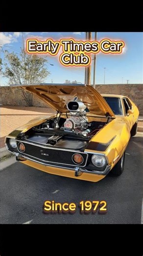 American Classic Car Show presented by Early Times Car Club #cartok #americanmusclecar #shorts