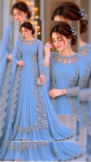 Amazing Frock Designs 🤗# #girlsfashion #fashiondesigns #frockdesign