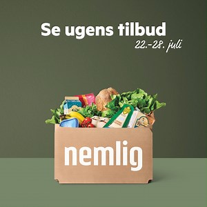 Så er ugens nye tilbud landet! 😍 I denne uge kan du købe Pepsi, Faxe Kondi eller Egekilde for 80 kr. rammen, eller Lotus Papir for 22 kr. pr. pakke. Ugens tilbud gælder fra mandag d. 22/7 til søndag d. 28/7. Se alle ugens tilbud her 👉 https://bit.ly/4bCWqUk | nemlig