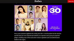 Simak Daftar Anak Muda Indonesia yang Masuk Forbes 30 Under 30 Asia 2022