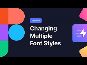 03. Figma Tutorial: Changing multiple font styles