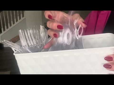 Silverware Caddy | Stylish Countertop Organizer for Kitchen & Parties