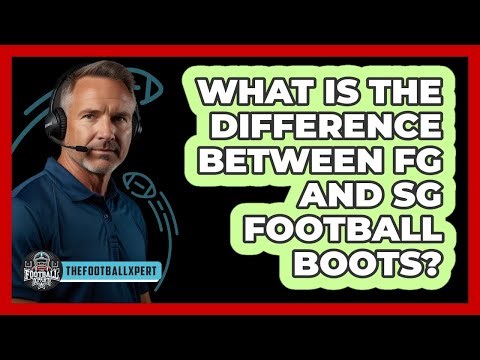 What Is The Difference Between FG And SG Football Boots?