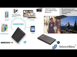 H8 Power Bank Hidden HD1080P Spy Security WiFi Camera (How To Setup) DV380 App