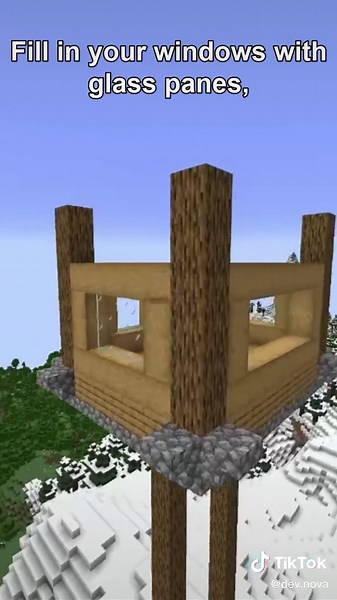 Unique Minecraft House Designs with Legs