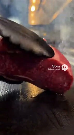 分子レベルで瞬間調理されるステーキ #shorts #youtubeショート #バズる #AIレシピ #ai料理 #AIグルメ #フードテック #未来の食卓