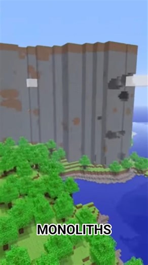 What are the Monoliths in Early Minecraft #infdev #minecraft #farlands
