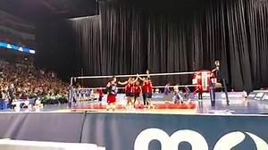 The U.S. Men's National Team is playing Poland, Serbia and Iran in the FIVB Volleyball Nations League on June 15-17 at the Sears Centre Arena in Hoffman Estates, Ill. Don't get caught without a ticket! http://bit.ly/USAVtix | USA Volleyball