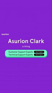 Explore a career filled with opportunities at Asurion Clark! 💜 As one of Clark, Pampanga’s rapidly expanding in-house call centers, Asurion is on the lookout for hundreds of Customer Support & Technical Support Experts to join their sales program. If you’re passionate about sales and customer service, seize this chance! For more details, visit joinasurion.com/clark or follow Asurion Philippines - Careers on social media. | CLTV36