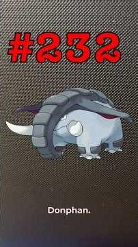 Pokédex Challenge - Episode #232 - Donphan