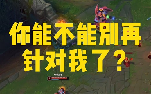 为什么要一直针对我啊？？？