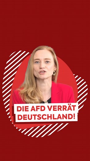 Landesverrat ist keine Lappalie - Dorothee Martin erklärt, wieso es wichtig ist, jetzt bei der AfD so genau hinzuschauen! | SPD-Fraktion im Bundestag
