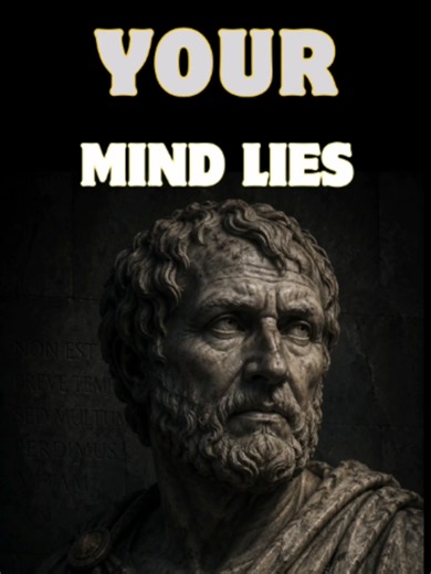 You Suffer More in Your Mind Than in Reality — Seneca's Brutal Truth Your mind can create pain long before reality ever does. More than 2,000 years ago, the Stoic philosopher Seneca warned us about a powerful truth: we often suffer more in our imagination than in reality. We worry about things that haven't happened. We imagine rejection before speaking. We fear failure before trying. We create disasters in our minds and then live through them as if they were real. This is one of the most powerfu