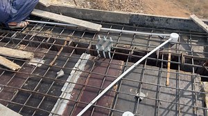 How to fix solar panel foundation in RCC slab. In this video I have explained it. | The Dynamic Engineers.