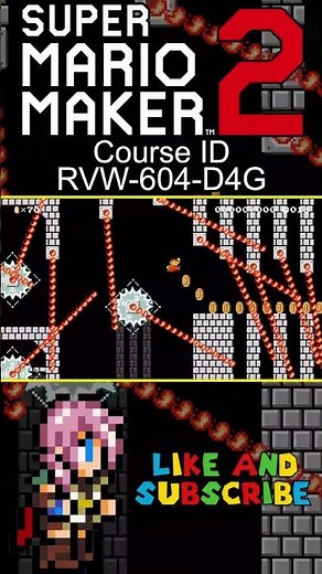 Fire Bar Precision Speedrun - Super Mario Maker 2 Expert Levels