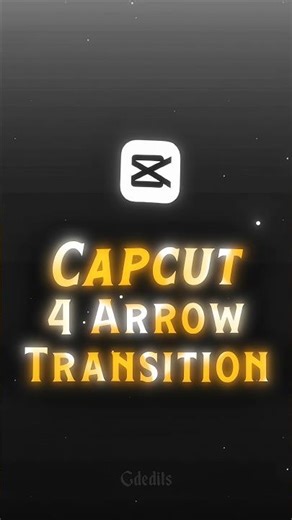 Capcut 4 Arrow Transition Tutorial 🤯🚀📸.#capcut