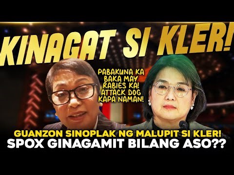 "IKAW ANG REYNA NG KAGAT ASO!" ROWENA GUANZON SINOPLAK SI ANTE CLAIRE! SPOX NI VP SARA CHILL LANG