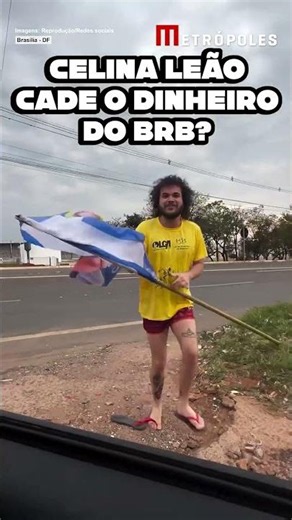 Homem dá voadora e tenta queimar bandeira de Celina; deputado aciona PCDF