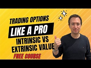 Trading Options Like A Pro - Lesson 6 Intrinsic vs Extrinsic Value