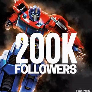4K views · 627 reactions |  thanks to all the fans for helping us reach 200k followers! | TRANSFORMERS | Facebook