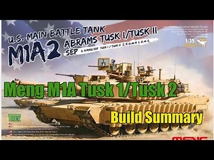 1/35 Meng Tusk 1/ Tusk 2 Build Review