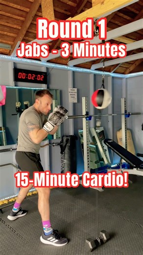 15-Minute Cardio Workout! 🔥🥊 #shorts