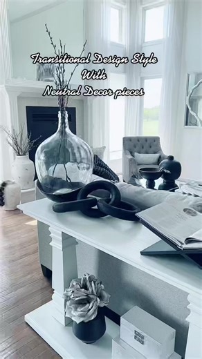 Decorating in Transitional Style #decoratingideas #transitionalstyle #interiordesignercheck #foryou