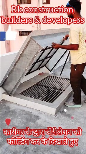 Folding ventilation installation. #folding #ventilation #install #ideas #house Following Love